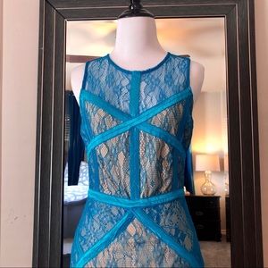 Wow Couture blue lace dress
